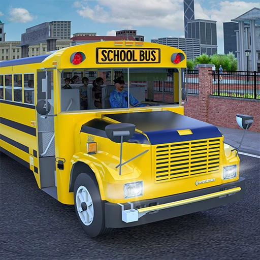 game School Bus Game Driving Sim