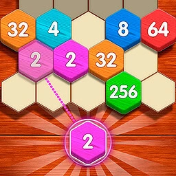 game Shoot 2048 Hexa