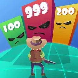 game Shoot Block Rush 3D
