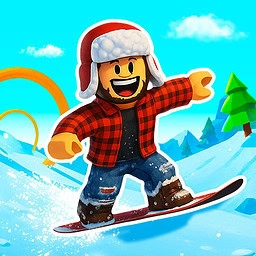 game Snow Rider Obby Parkour