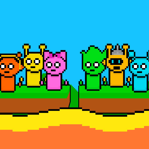 game Sprunki Lava Escape 2Player