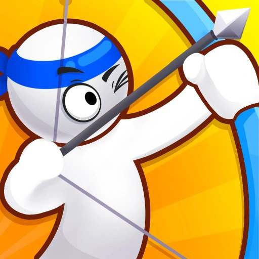 game Stickman Archer: Shooting Arrows at Reds