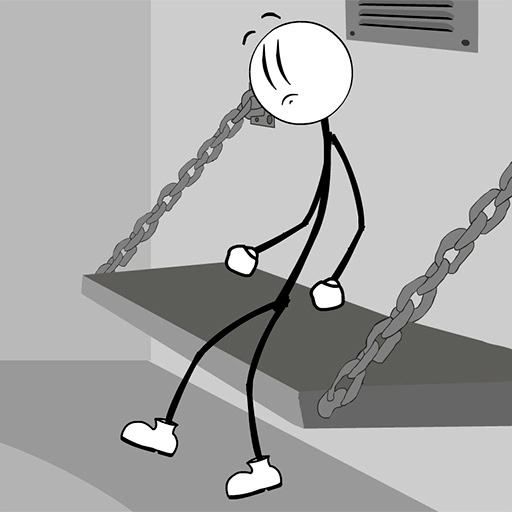 game Stickman escapes from prison