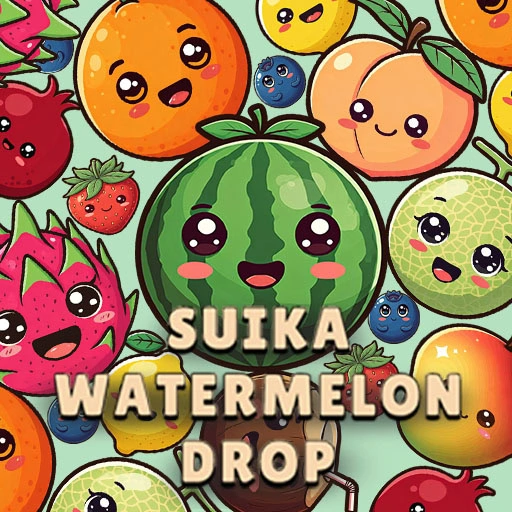 game SUIKA WATERMELON DROP