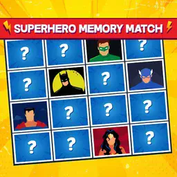 game Superhero Memory Match