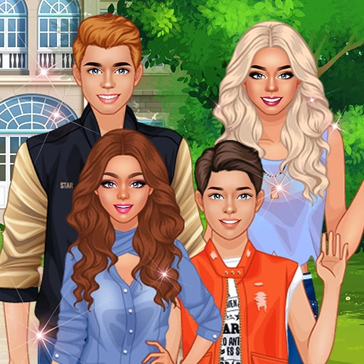 game Superstar Family Dress Up Game