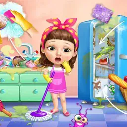 game Sweet Baby Girl Cleanup Messy House