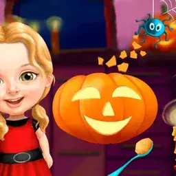 game Sweet Baby Girl Halloween Fun