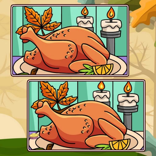 game Thanksgiving Spot The Differences