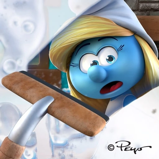 game The Smurfs Village Cleaning