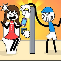 game Thief Stick Puzzle Man Escape