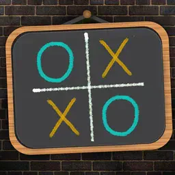 game Tic Tac Toe Blackboard