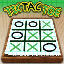 game Tic Tac Toe Paper Note