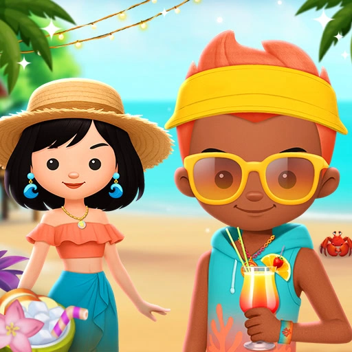 game Toca Teens Floating Beach Party
