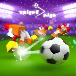 game Tricky Kick - Casual Soccer Game - Joyful Football