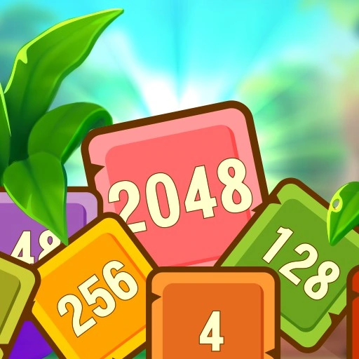 game Tropical Cubes 2048