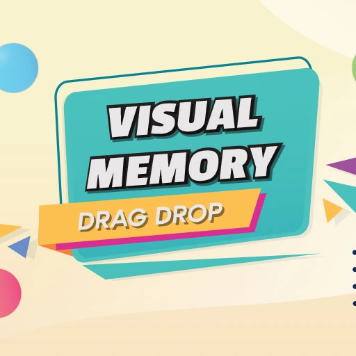 game Visual Memory Drag Drop