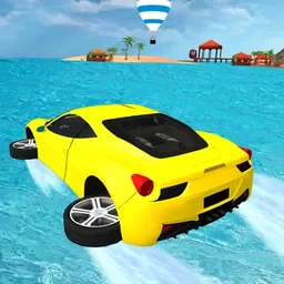 game Water surfing Car Game