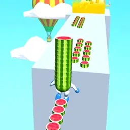 game Watermelon Run 3D