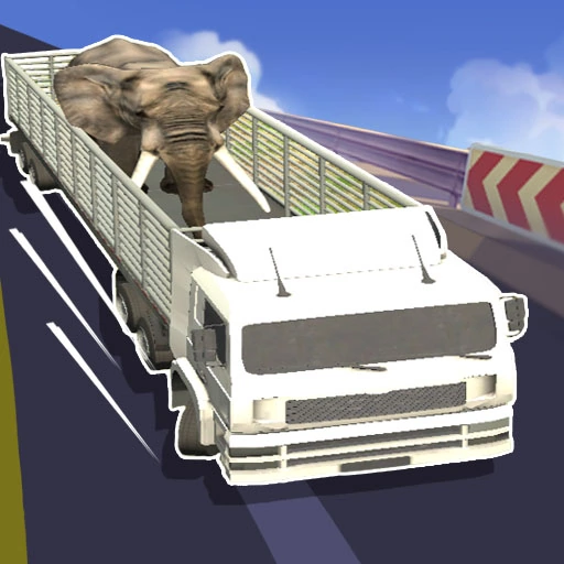 game Wild Animal Transport Truck