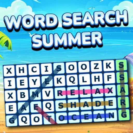 game Word Search Summer