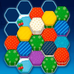game Xmas Hexa Sort