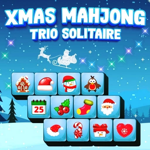 game Xmas Mahjong Trio Solitaire