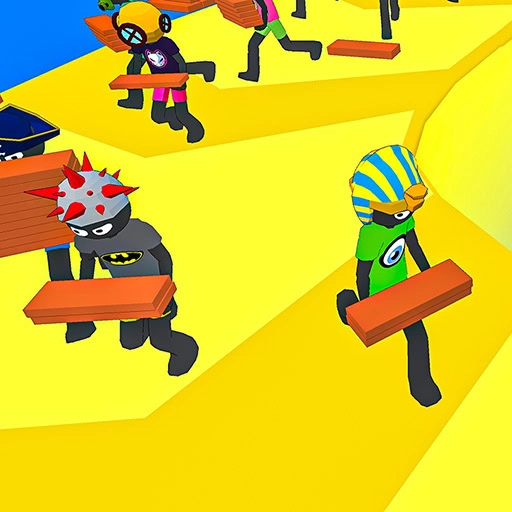 game Stickman Planks Fall