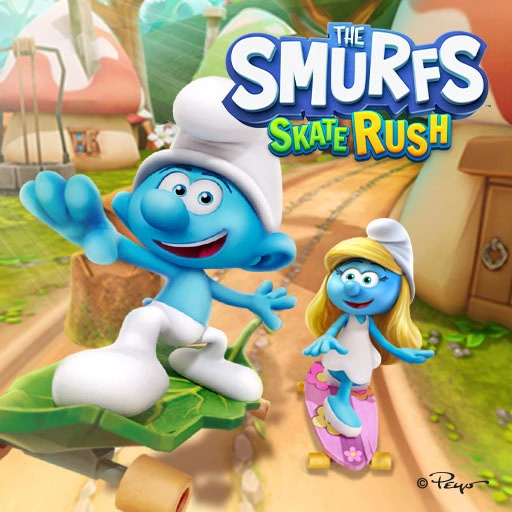 game The Smurfs Skate Rush