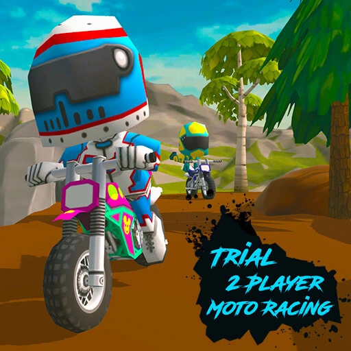 game Trial 2 Player Moto Racing