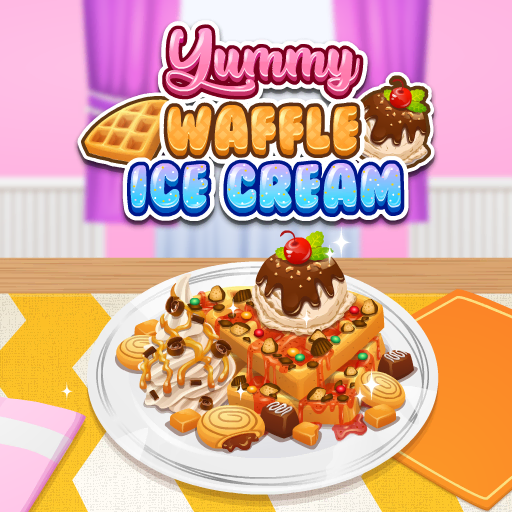 game Yummy Waffle Ice Cream